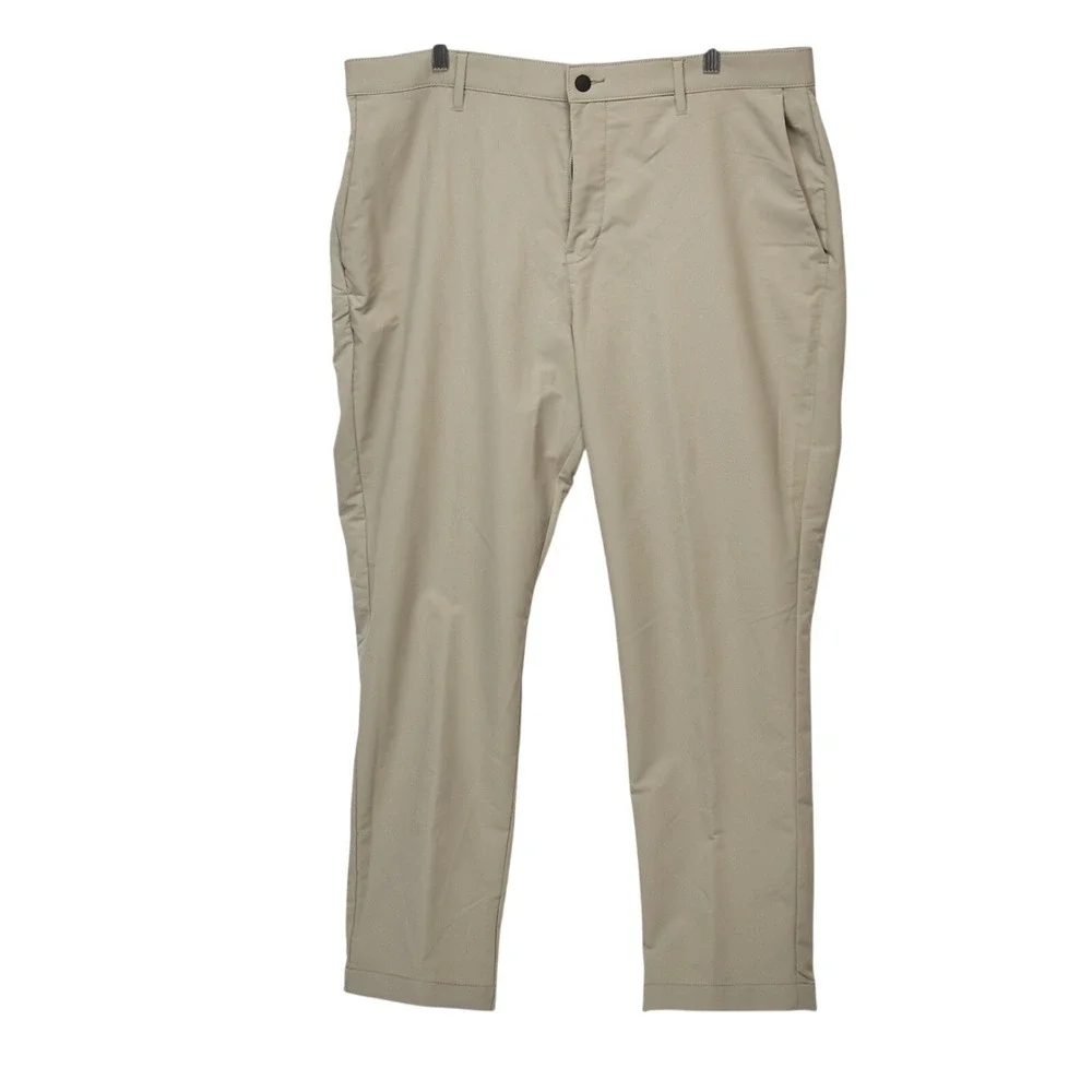 Banana Republic Pants‎ Men 38x29 Khaki Tan Performance Tech Golf Chino